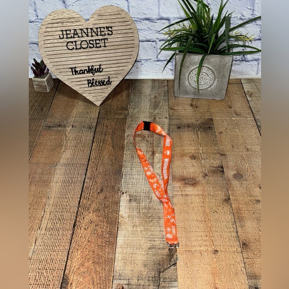Whataburger Orange Lanyard reversible